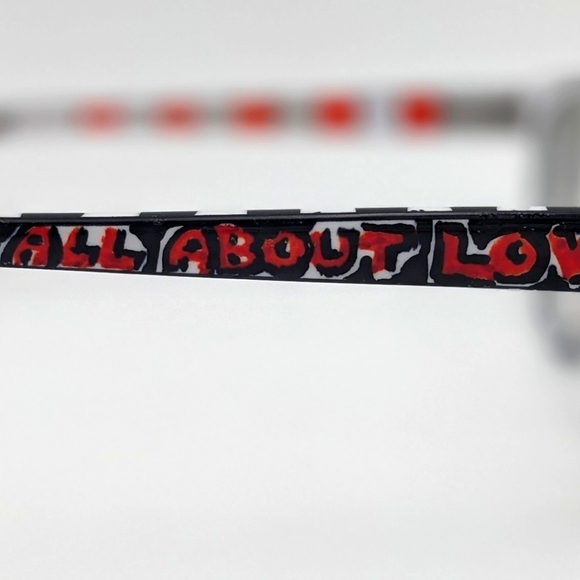 💔 RONIT FURST grc7q-s4 Size: 50/18/140 Hand Painted Eyeglasses *Unique Temple*❤ - Picture 8 of 17